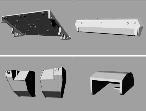 Stryker Double V Hull (DVH A1) – conversion set