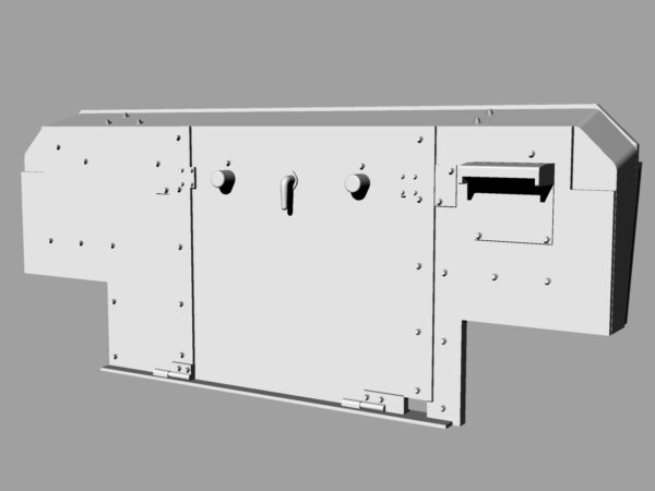 M1165 Army GMV passenger compartment separation wall